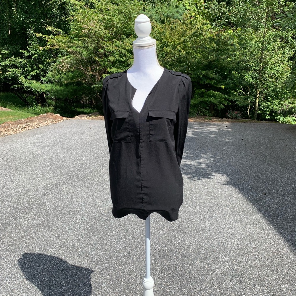 Tart Black Blouse